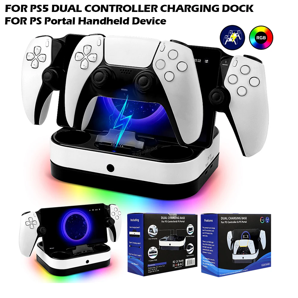 Controller Charging Stand - Baru untuk pengontrol PS5 dudukan pengisi