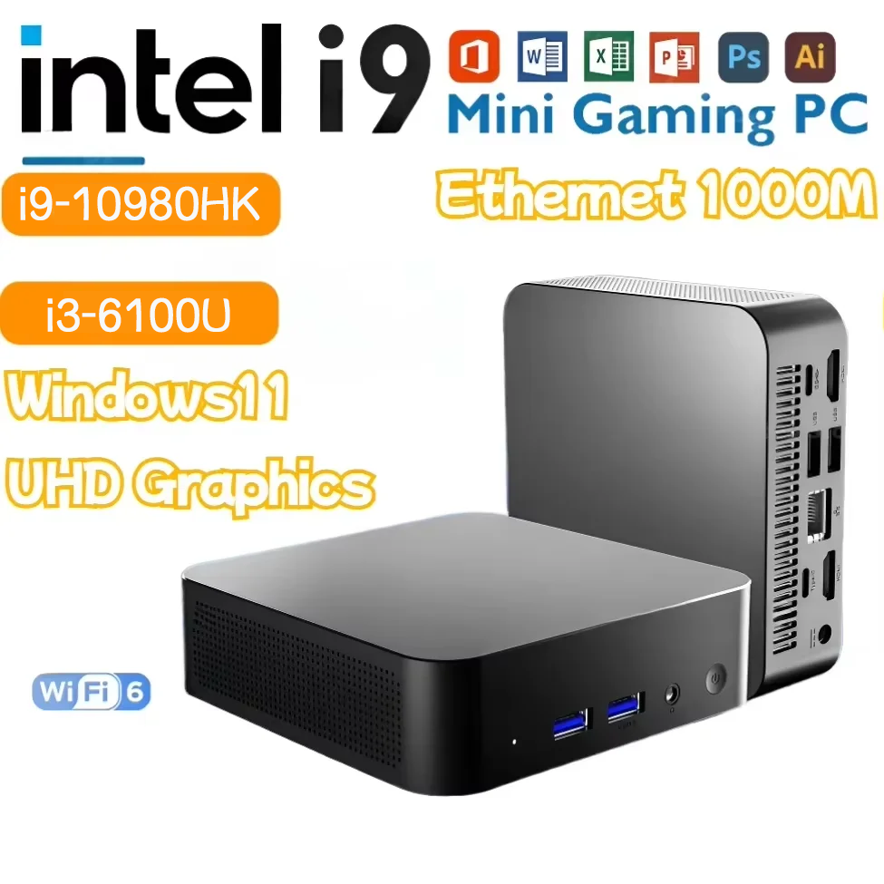 Esports Gaming Sleeve - PC MINI BARU Intel Core I9