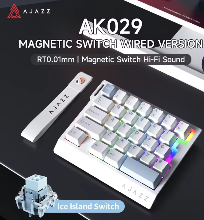 Esports Pc Gaming - AK029 Keyboard Gaming Satu Tangan Berkabel
