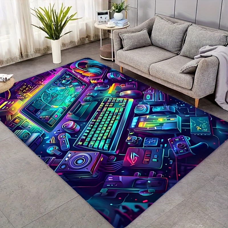 Karpet Flanel Cyberpunk Gaming - Esports Gaming Live ulasan dan harga