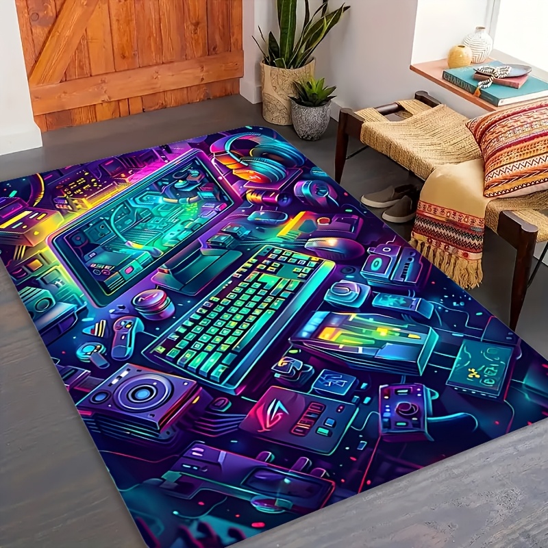 Karpet Flanel Cyberpunk Gaming - Esports Gaming Live ulasan dan harga