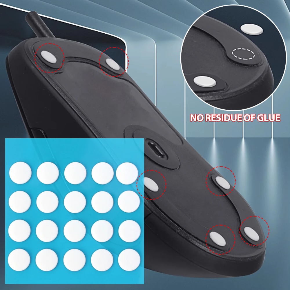 20-100pcs 6/7mm Bantalan Kaki  - Esports Gaming Mouse Pad ulasan dan harga