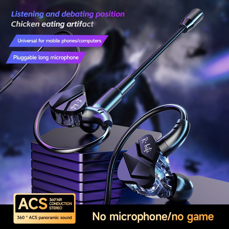Headset game e-sports 7.1, hea - Esports Gaming Bar ulasan dan harga