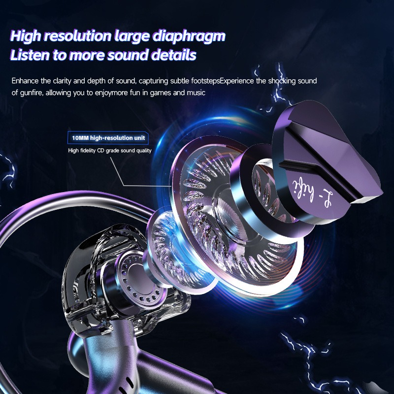 Headset game e-sports 7.1, hea - Esports Gaming Bar ulasan dan harga