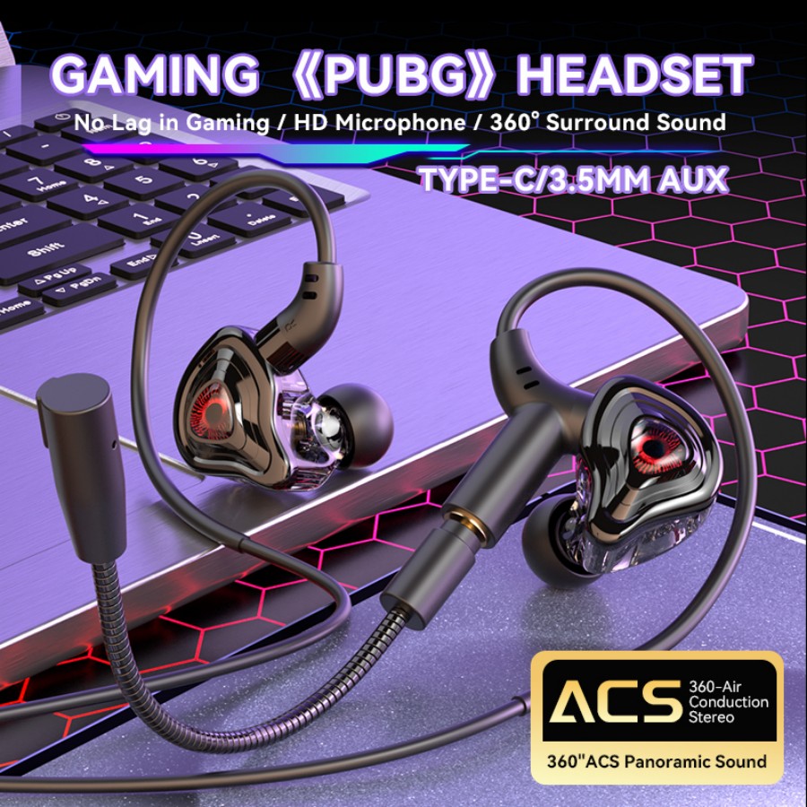 Headset Gaming Esports Suara S - Esports Gaming Bar ulasan dan harga