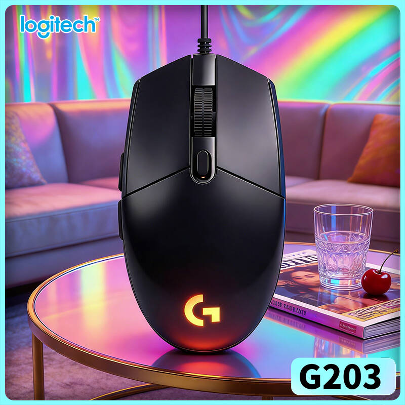 Logitech G203 LIGHTSYNC Gaming - Logitech Mouse G203 ulasan dan harga