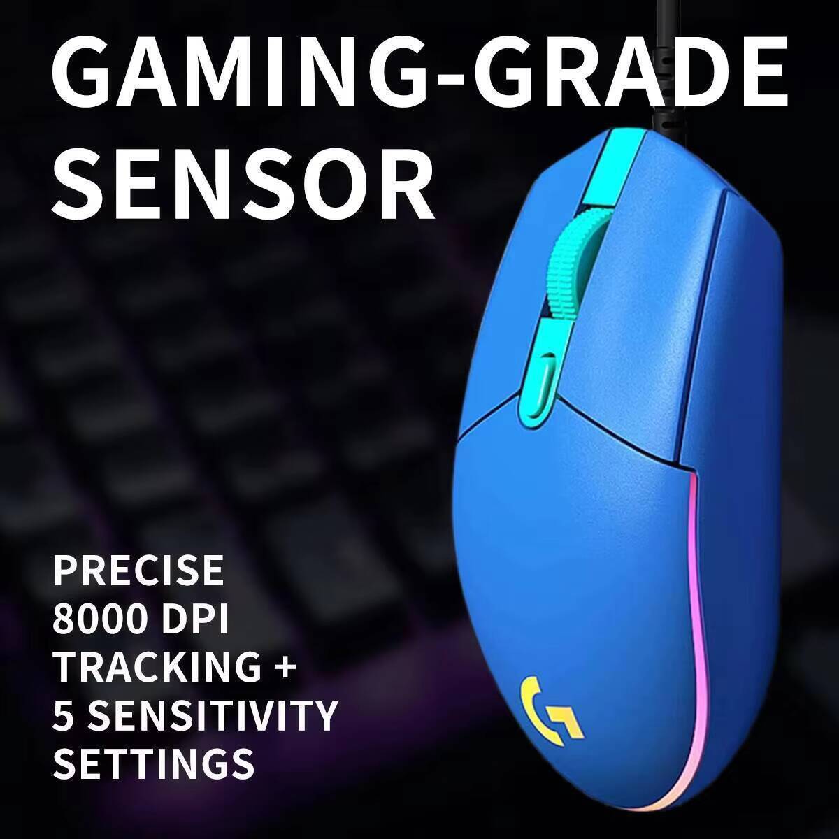 Logitech G203 LIGHTSYNC Gaming - Logitech Mouse G203 ulasan dan harga