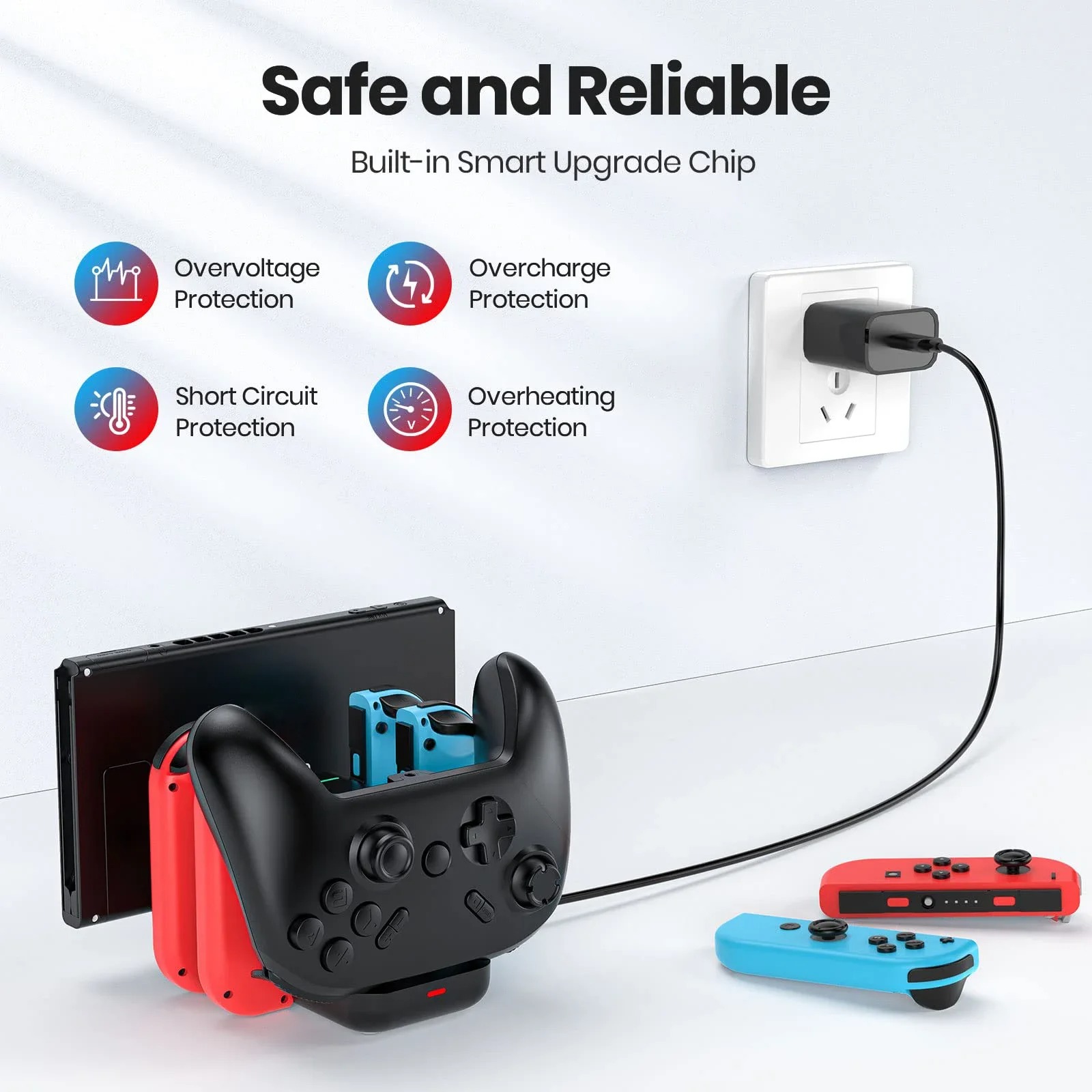 Stasiun Dok Pengisi Daya Switc - Controller Charging Stand ulasan dan harga
