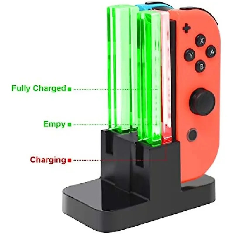 4 In 1 LED Charger Stand Dock  - Controller Charging Stand ulasan dan harga