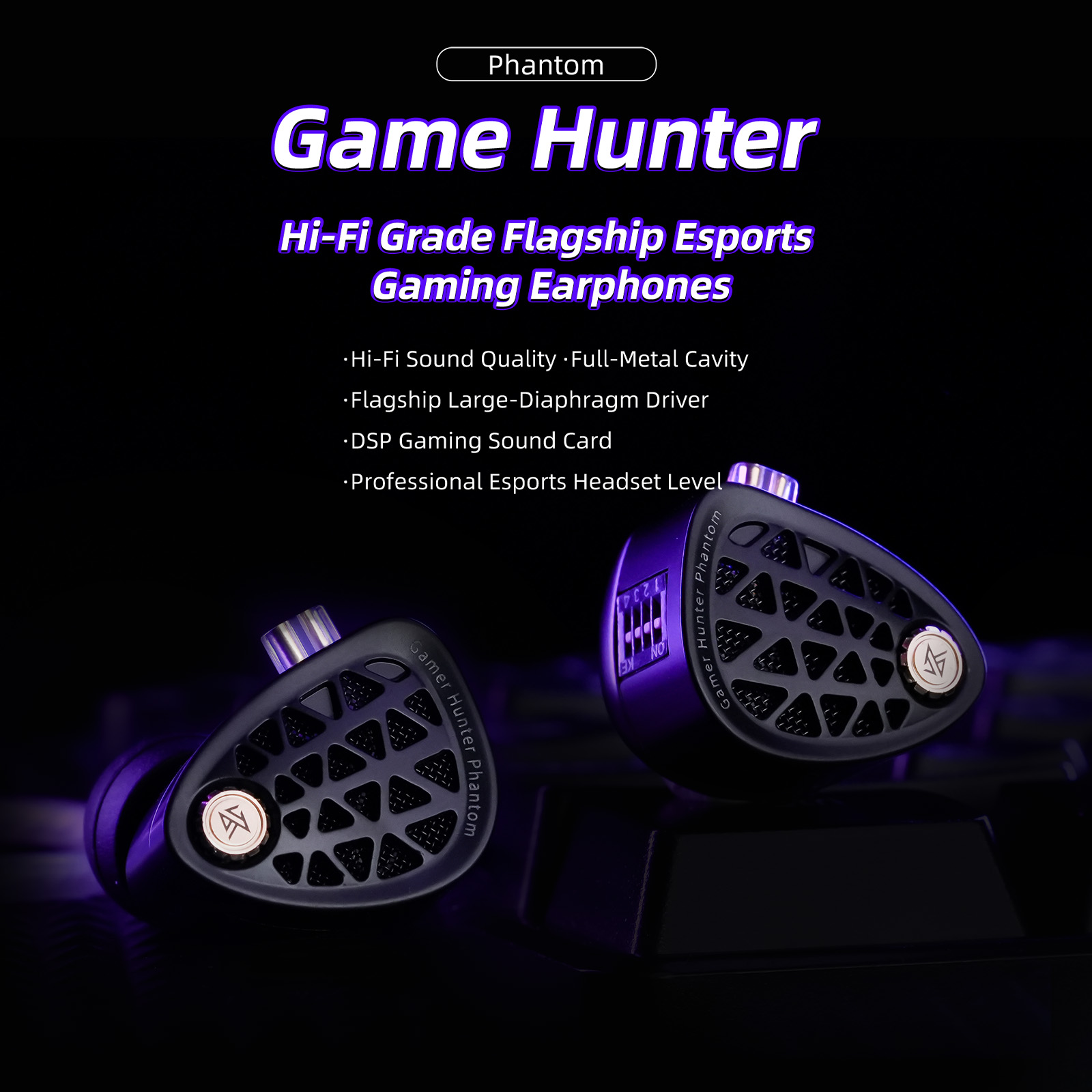 KZ Phantom HiFi Grade Flagship - Esports Gaming Bar ulasan dan harga