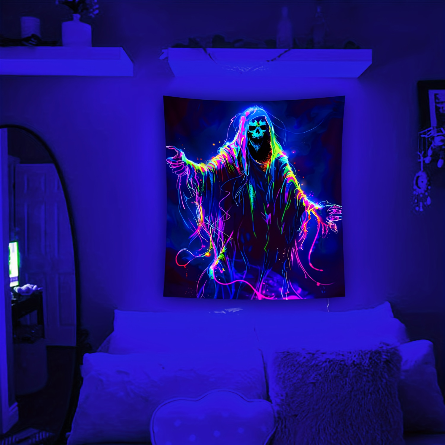 VIKAMA Halloween Cyberpunk Neo - Esports Gaming Live ulasan dan harga