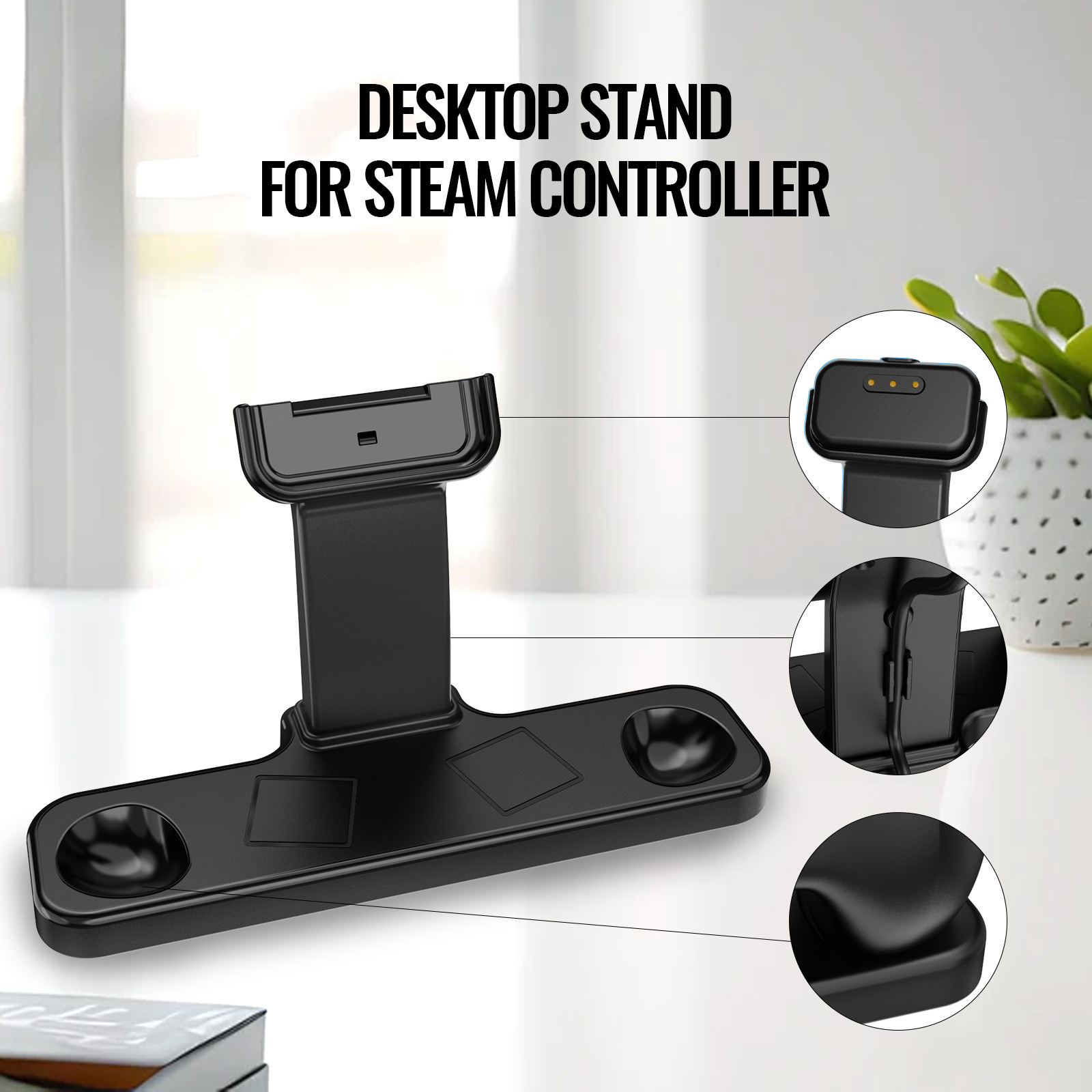 Dok Pengisi Daya Magnetik & St - Controller Charging Stand ulasan dan harga