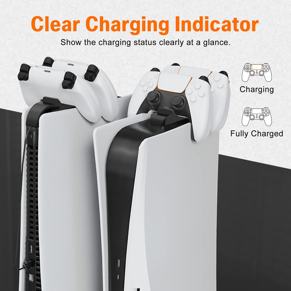 Pengisi daya kontroler PS5 Gam - Controller Charging Stand ulasan dan harga
