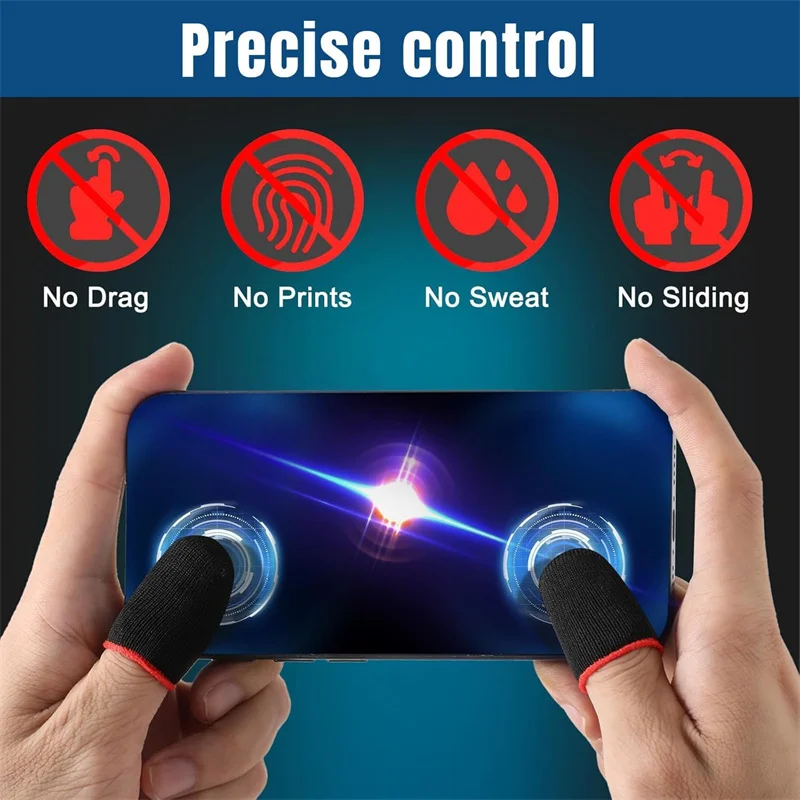 20 Buah Sarung Jari Gaming unt - Esports Gaming Sleeve ulasan dan harga
