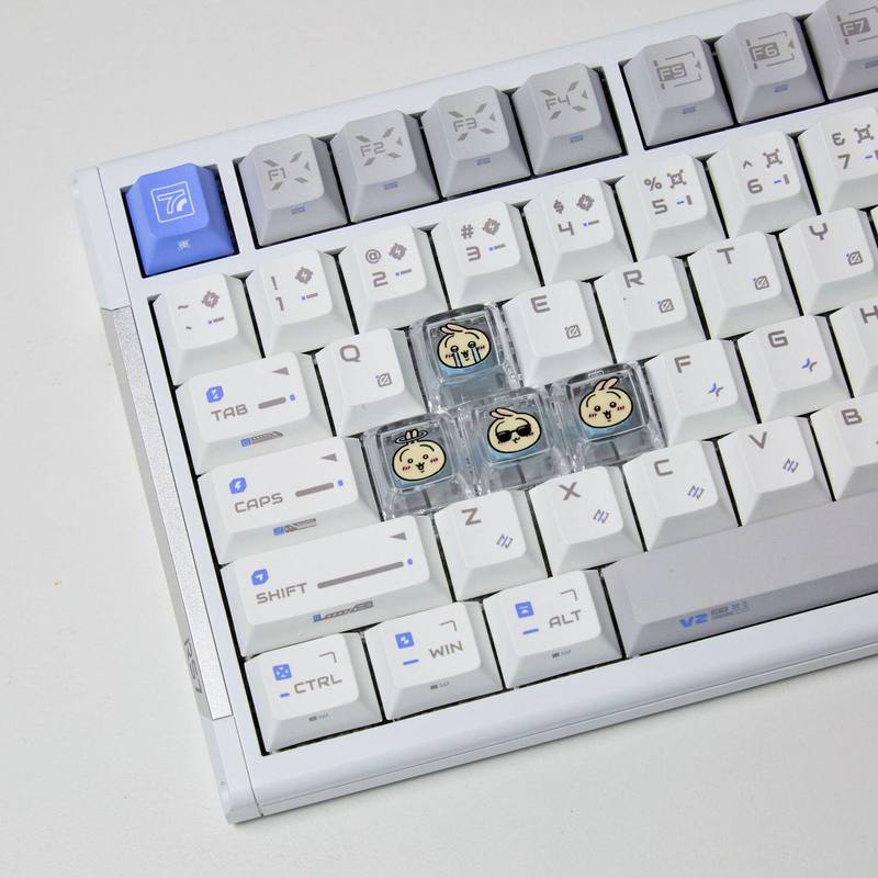 Chiikawa 4 Buah Keycap Transpa - Esports Gaming Pc ulasan dan harga
