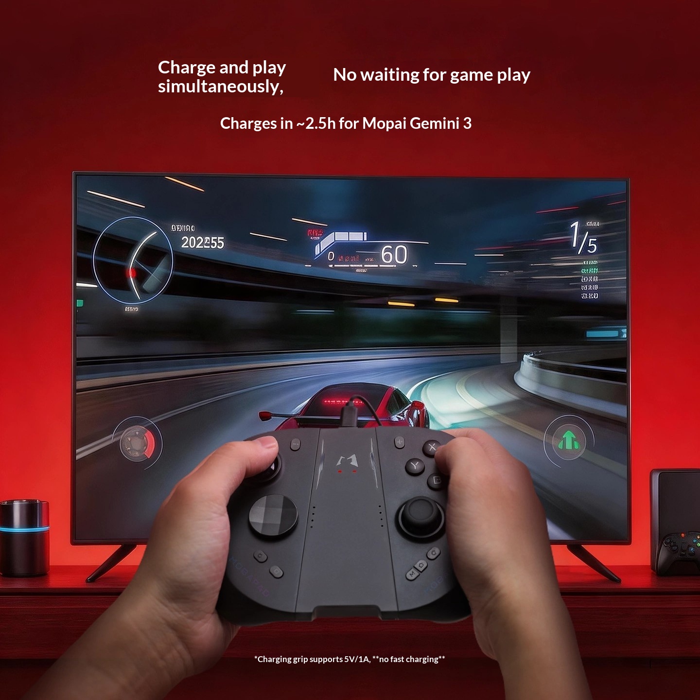 Mobapad M12-HD Charging Grip P - Controller Charging Stand ulasan dan harga