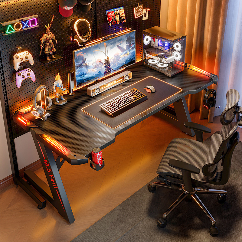 Meja Esports Pegboard Serat Ka - Esports Gaming Live ulasan dan harga