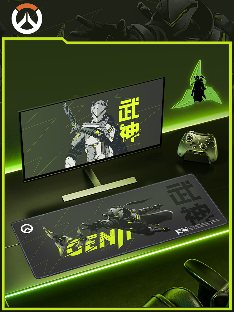 [Resmi] Game Overwatch D.Va Fo - Esports Gaming Mouse Pad ulasan dan harga