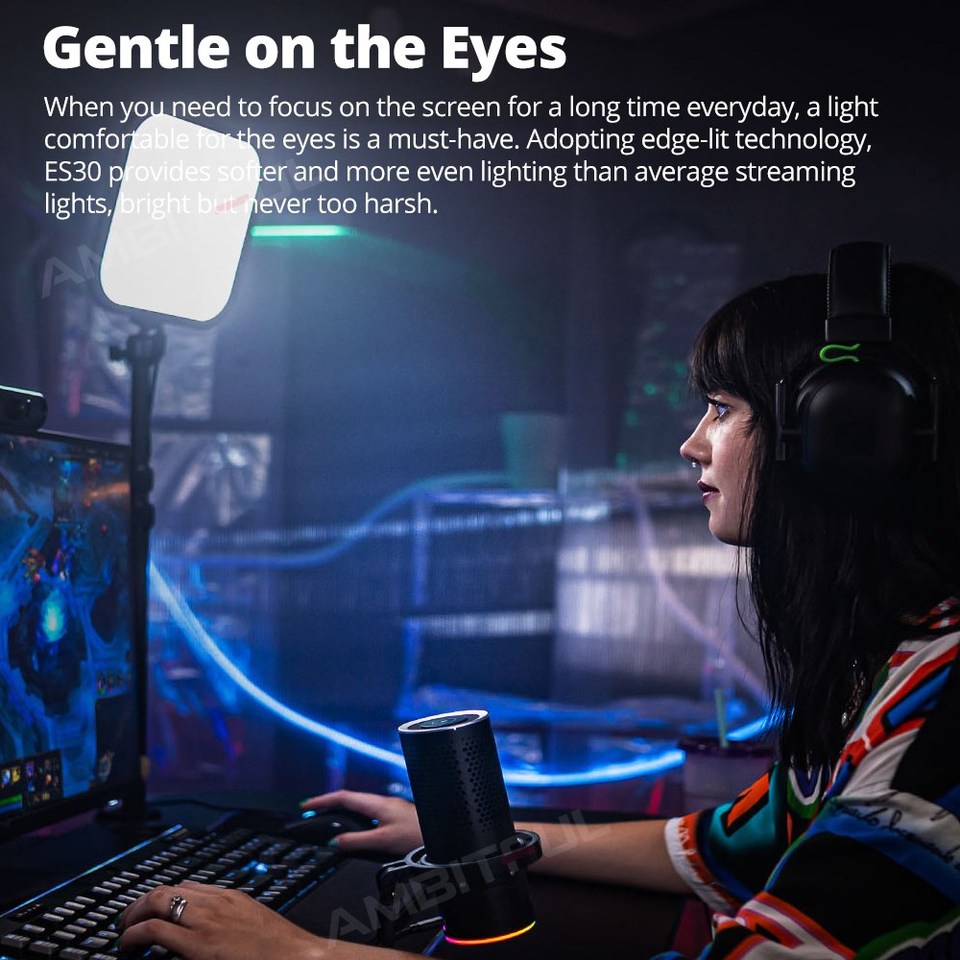 Lampu Gaming LED Godox ES30 Ki - Esports Gaming Live ulasan dan harga