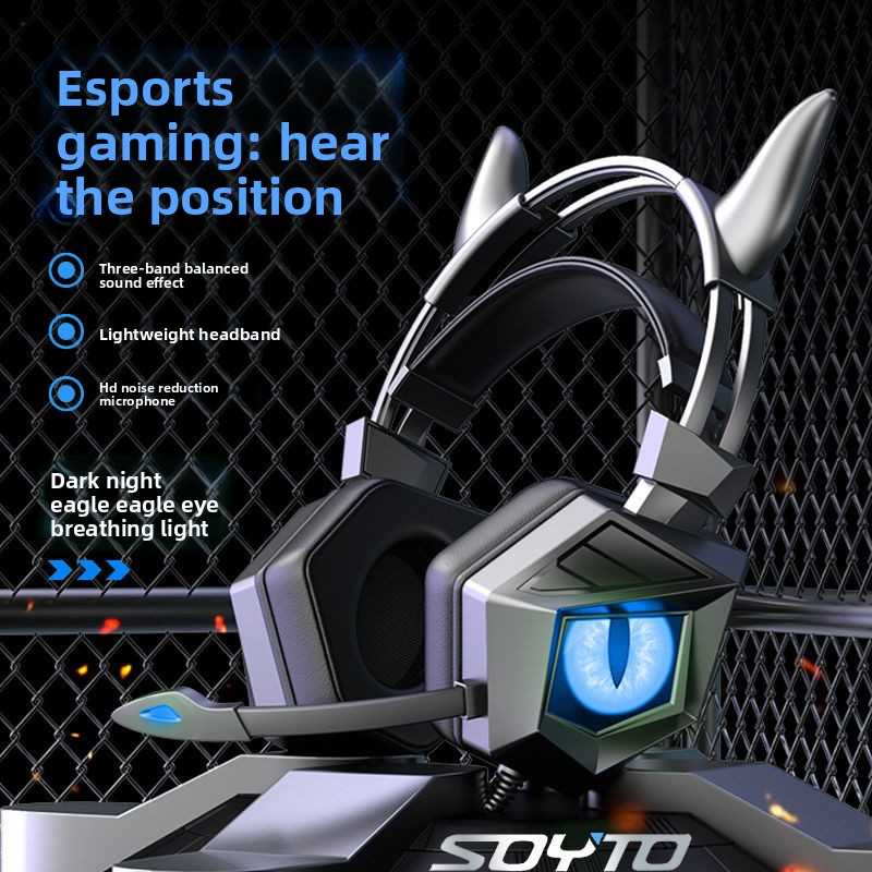 Headphone Kabel Over-Ear Khusu - Esports Gaming Bar ulasan dan harga