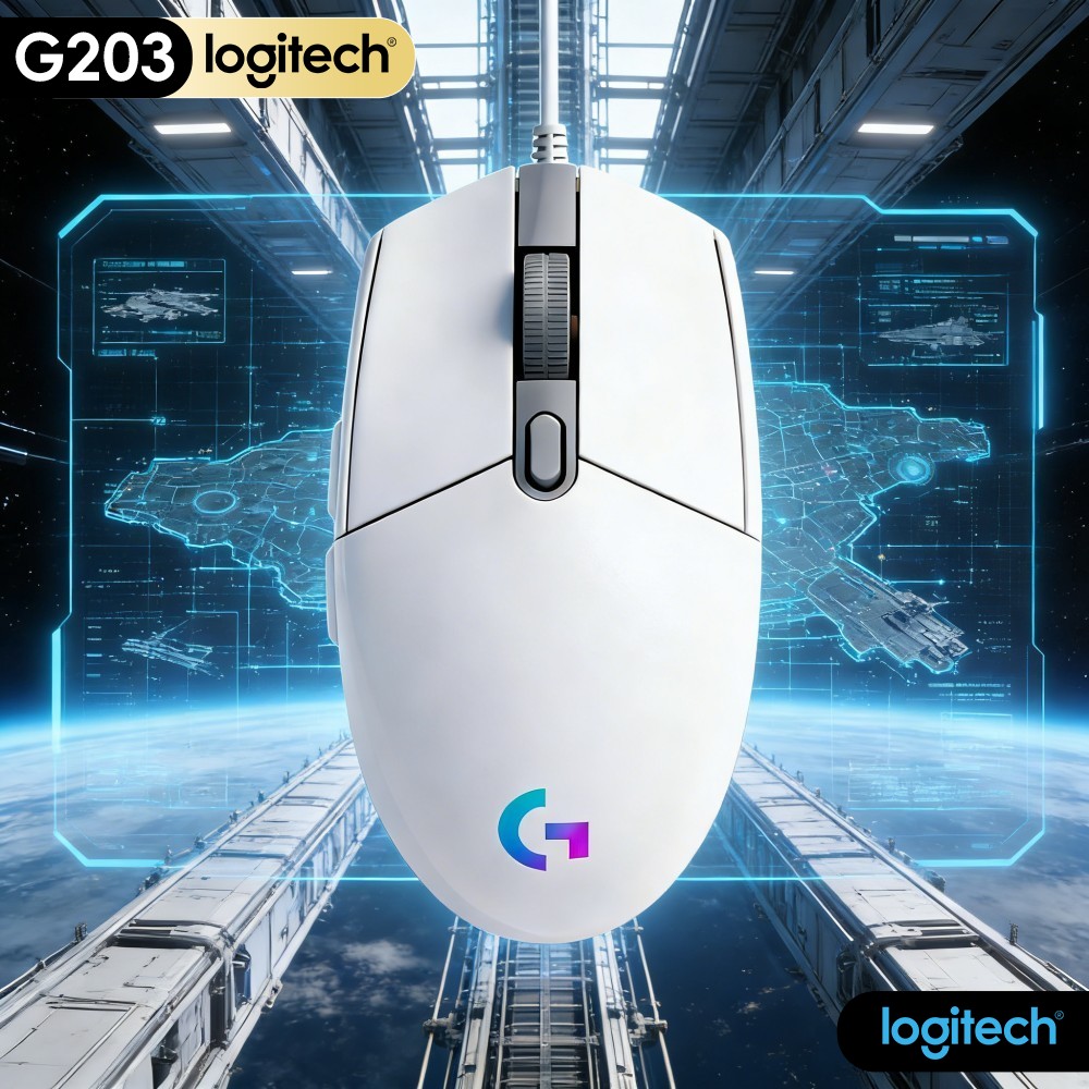 Logitech G203 Mouse Gaming Ber - Logitech Mouse G203 ulasan dan harga